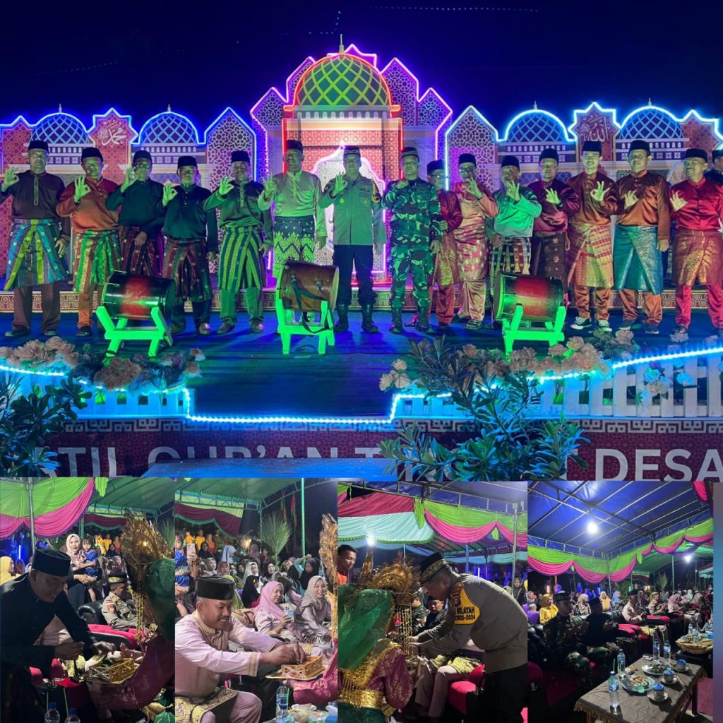 Pemdes Sungai Cingam Jamil, S.Pd.I Gelar MTQ Ke-XII Tingkat Desa Tahun 2024 Di Buka Resmi Oleh Camat Hariadi, S. Sos,M.Si