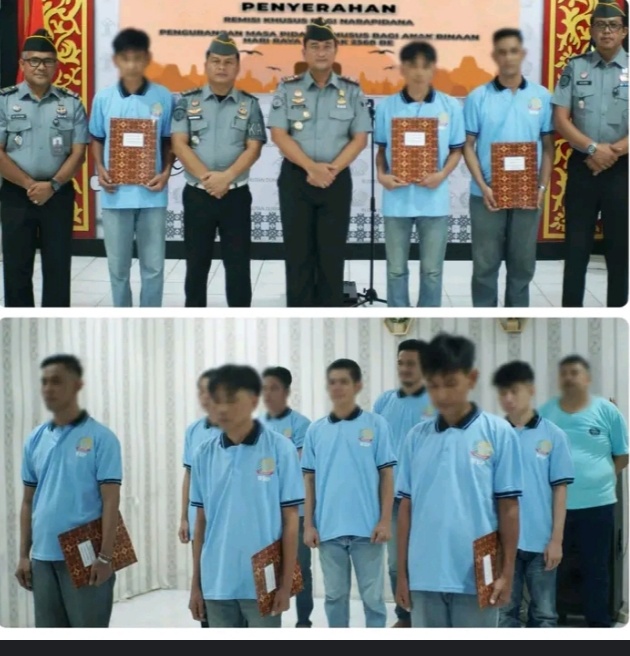 Remisi Waisak di Berikan Kepada 9 WBP Buddha Di Rutan Dumai