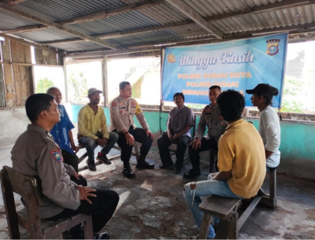 Program Minggu Kasih”Bhabinkamtibmas Ujung Tombak Institusi Polri Dalam Menjaga Keamanan dan Ketertiban Masyarakat