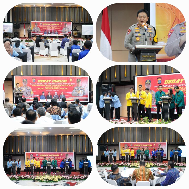 Irjen Iqbal Hadiri Lomba Debat Hukum Restorative Justice Bersama Mahasiswa di Riau