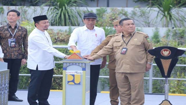 Jokowi Akui Anggaran Proyek SPALD Bambu Kuning Pekanbaru Rp902 Miliar
