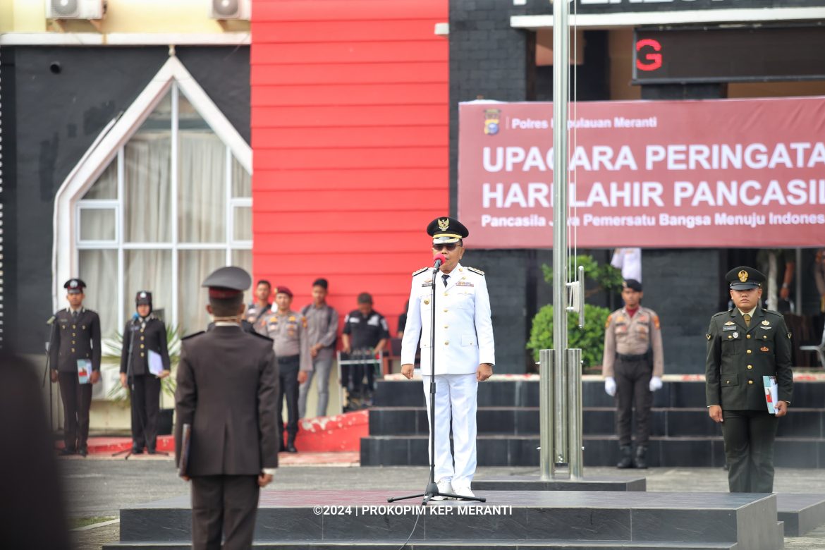 Plt Bupati Asmar Pimpin Upacara Hari Lahir Pancasila Tahun 2024