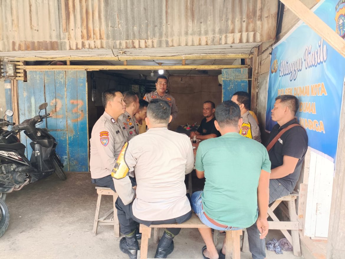 Polsek DUmai Kota Laksanakan program Minggu Kasih di Kelurahan Laksamana