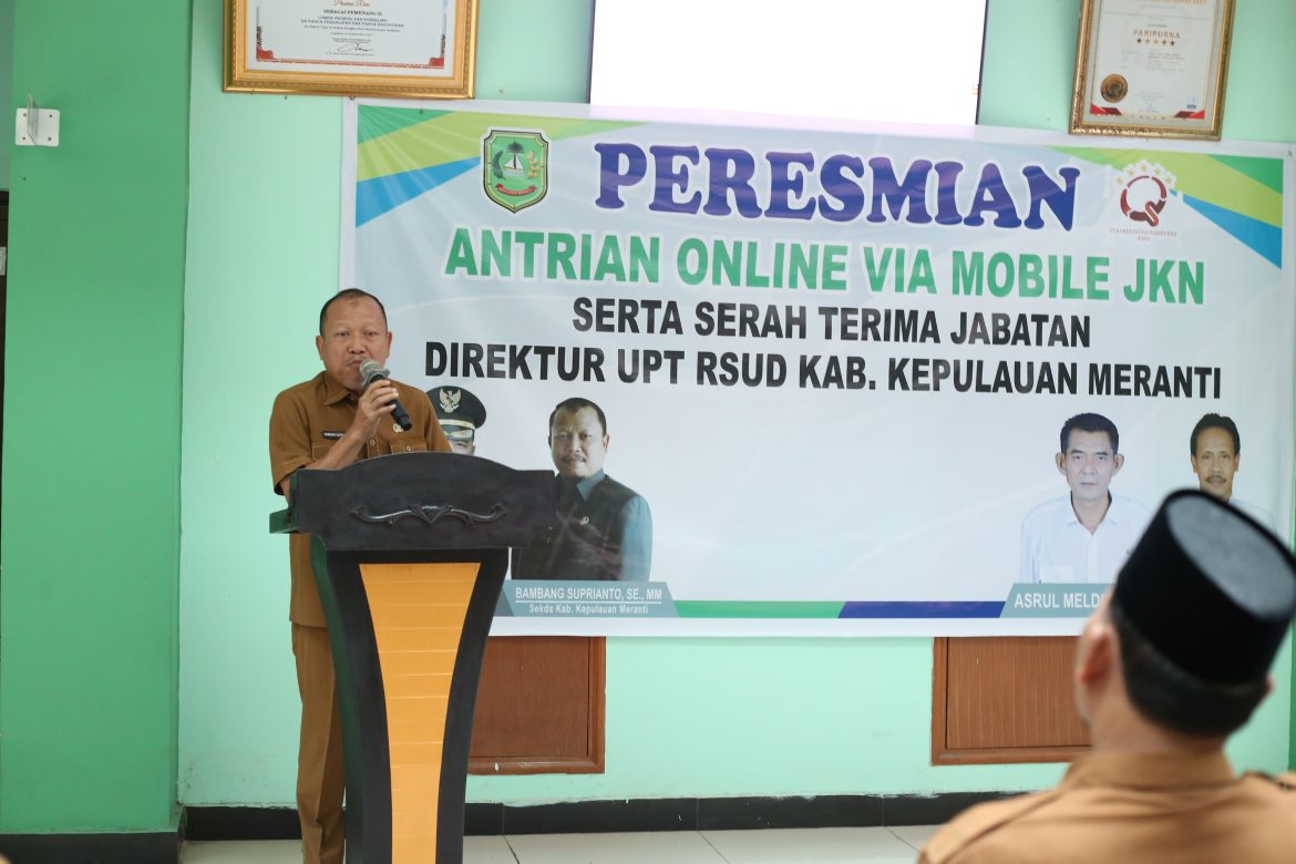RSUD Meranti Mulai Berlakukan Pendaftaran Lewat Aplikasi Mobile JKN