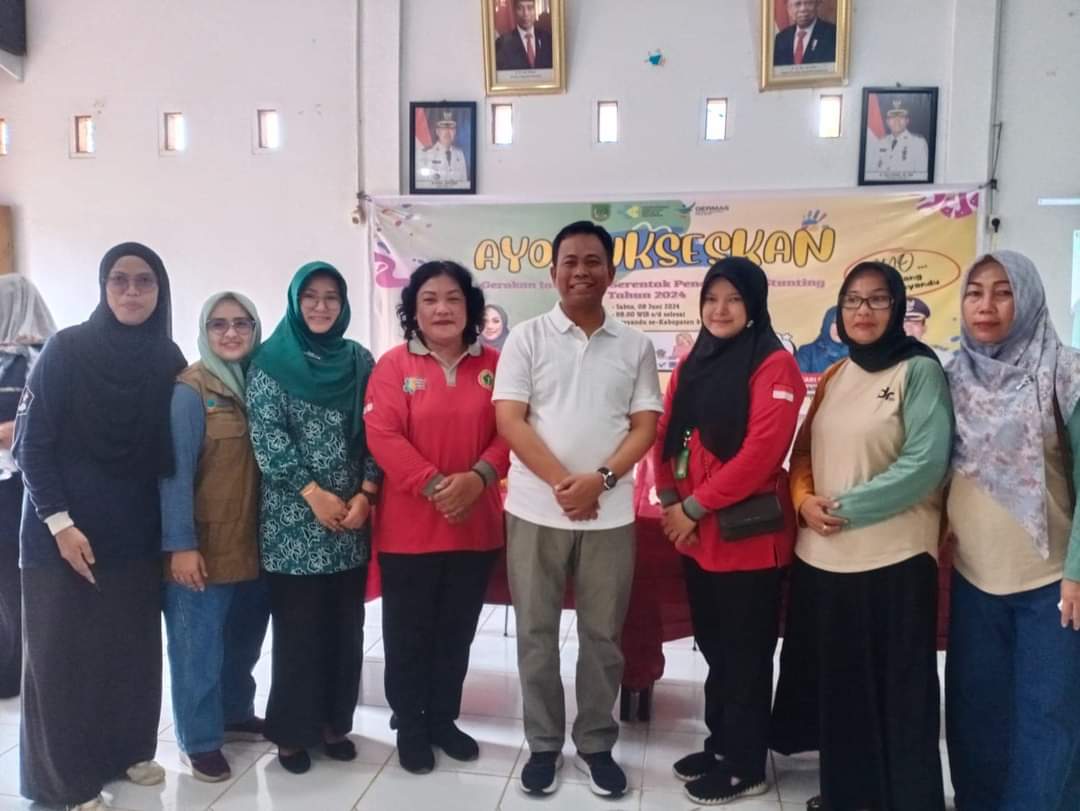 Hadiri Gerakan Intervensi Serentak Pencegahan Stunting di Kepenghuluan Parit Aman, Wabup Rohil Ingatkan Orang Tua