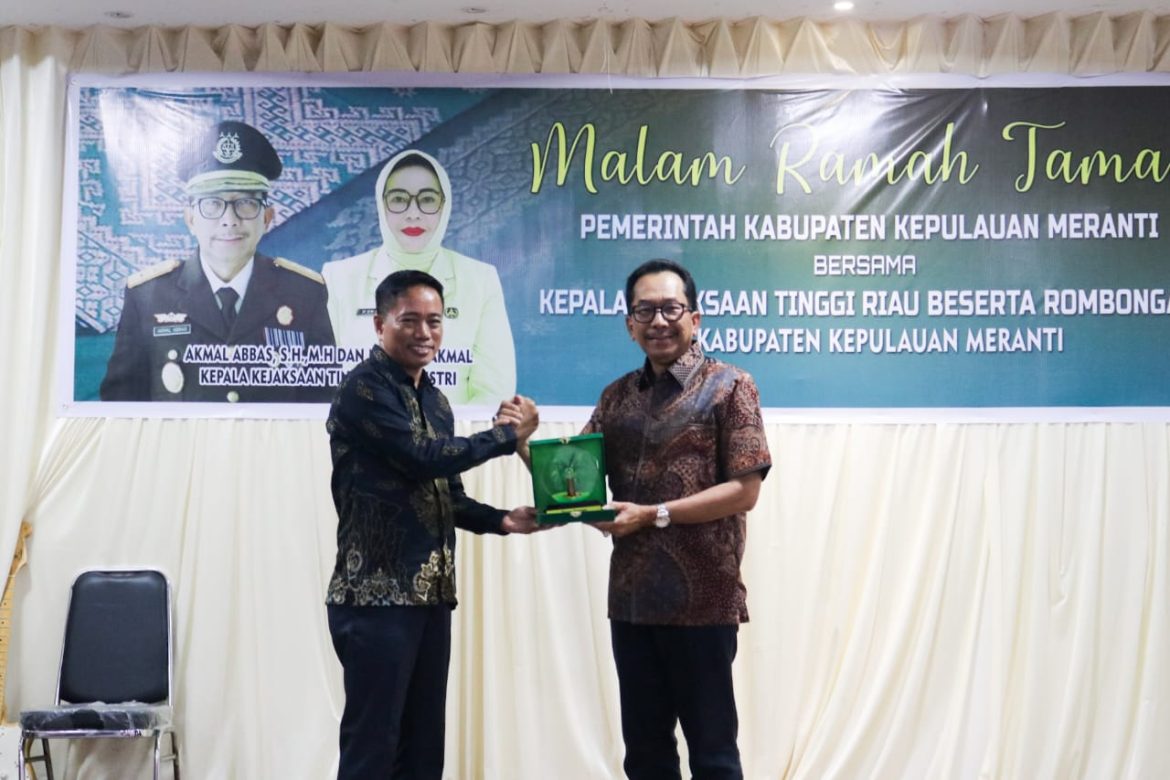 Pemkab Meranti Sambut Kedatangan Kajati Riau di Selatpanjang
