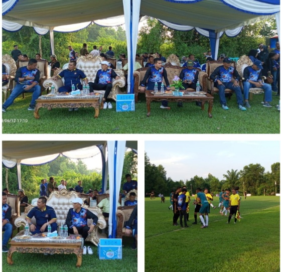 Walikota Dumai Hadir Dan Resmi Membuka Turnamen Sepak Bola Kapolres Cup 2024 Dalam Rangka HUT Bhayangkara Ke 78 Tahun