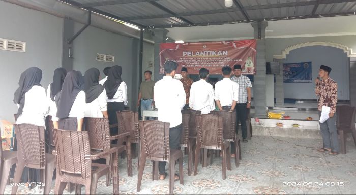Ketua PPS Jungkarang Jrengik 10 Petugas Pantarlih Resmi di Lantik