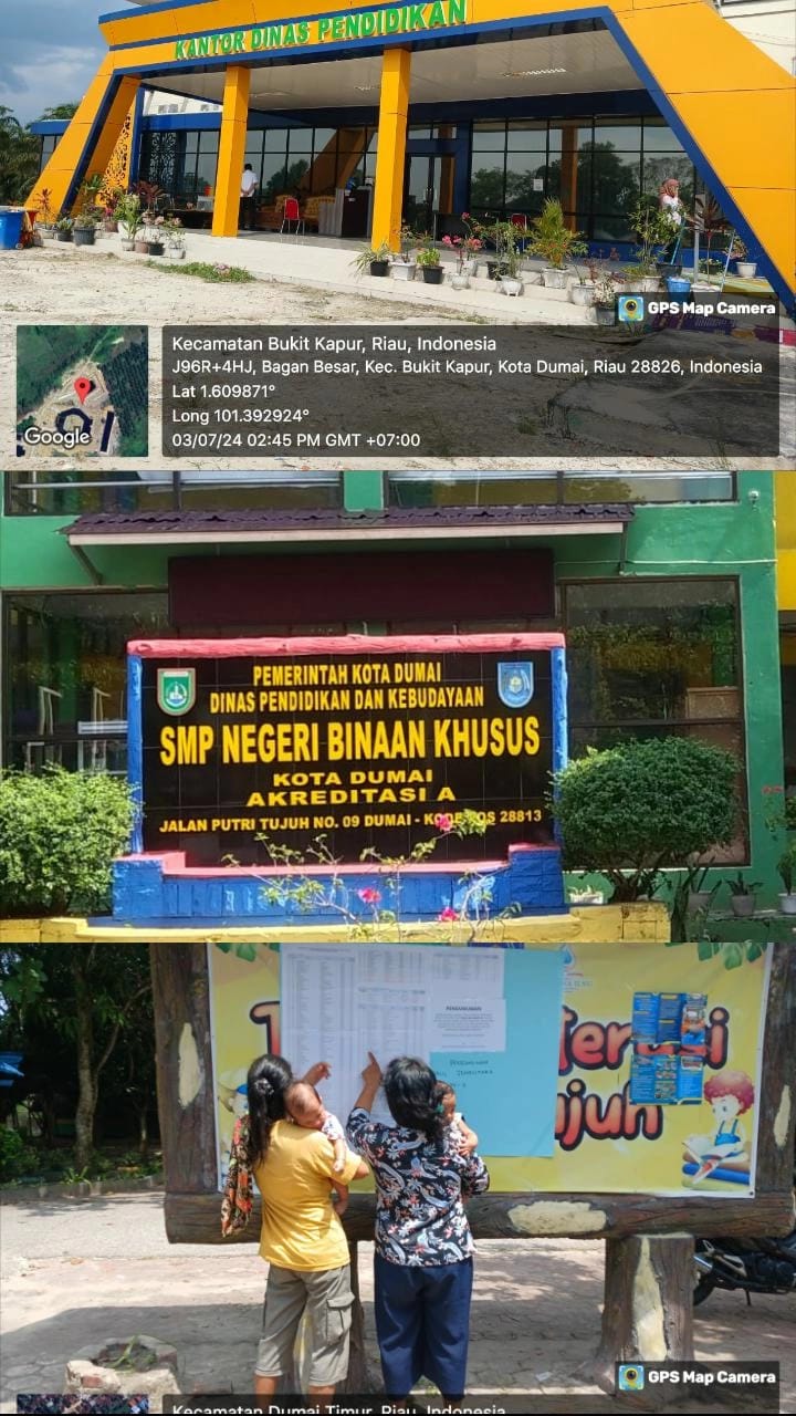 Program PPDB online SMP Binsus Mengecewakan Masyarakat Dumai.