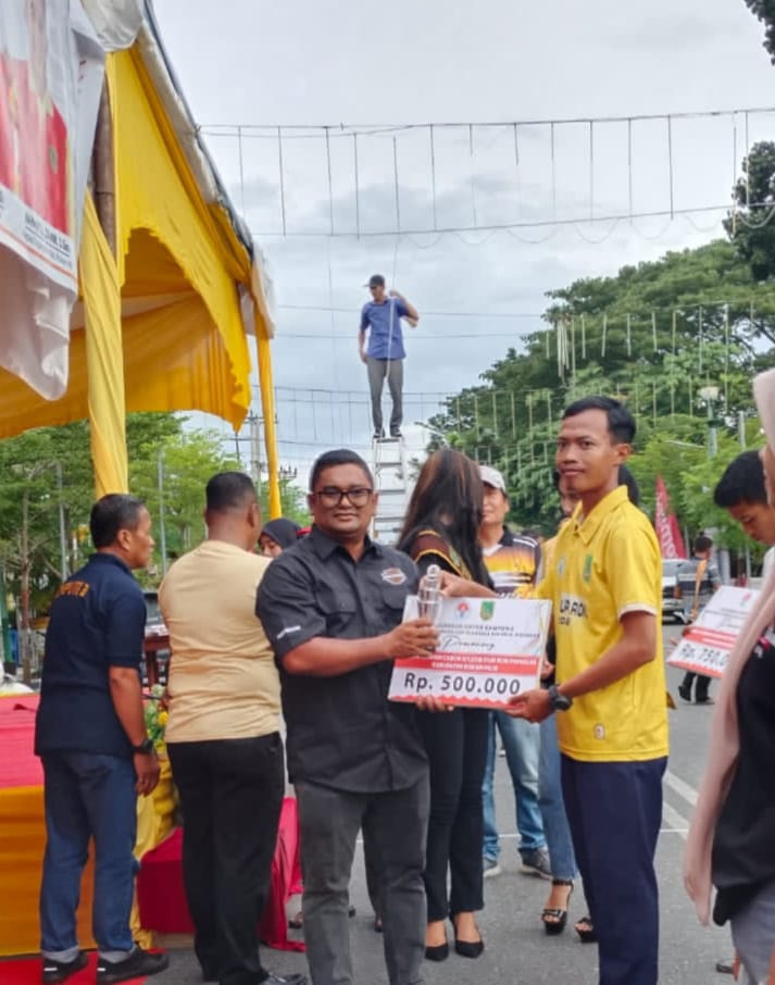 Pemenang Kejuaraan Tarkam 2024 di Bagansiapiapi Menerima Dana Hadiah Melalui Transfer