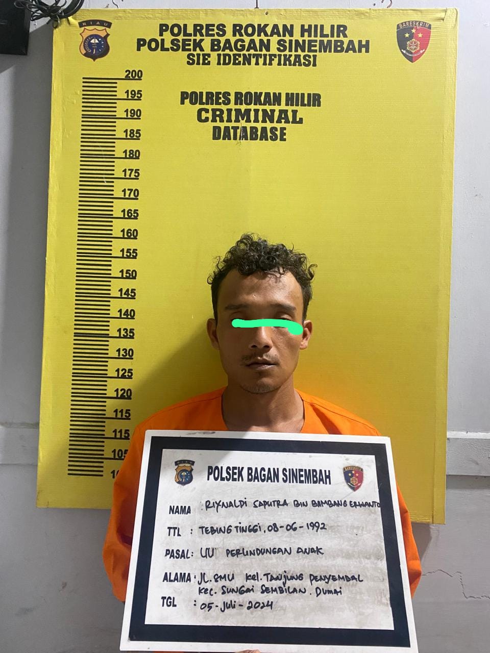 Tim Opsnal Unit Reskrim Polsek Bagan Sinembah Polres Rohil, Ungkap Persetubuhan Terhadap Anak Dibawah Umur