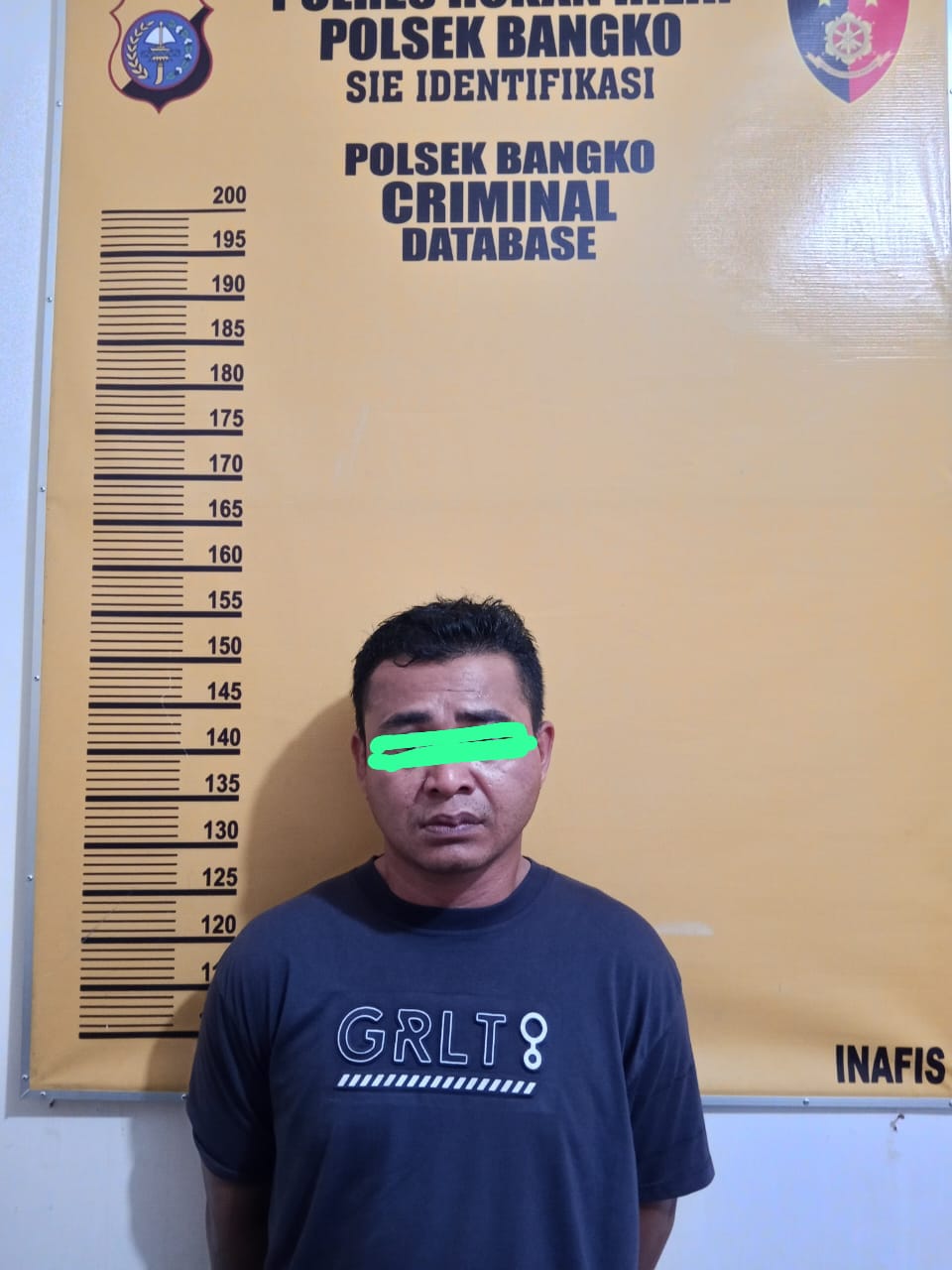 Tim Unit Reskrim Polsek Kubu Polres Rohil Berhasil Meringkus DPO Kasus Narkotika Jenis Sabu Sabu