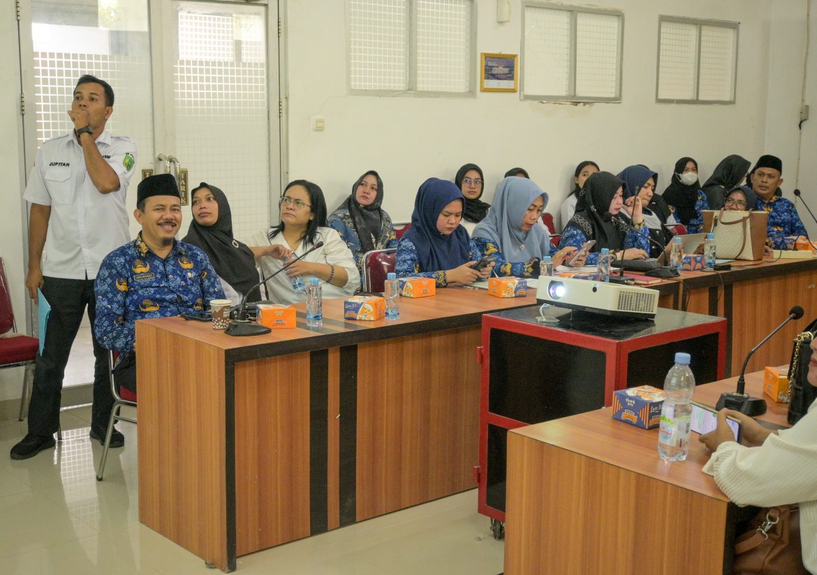 Bappeda Rohil Gelar Rapat  Evaluasi Serentak Hasil Pencegahan Stunting Tahun 2024