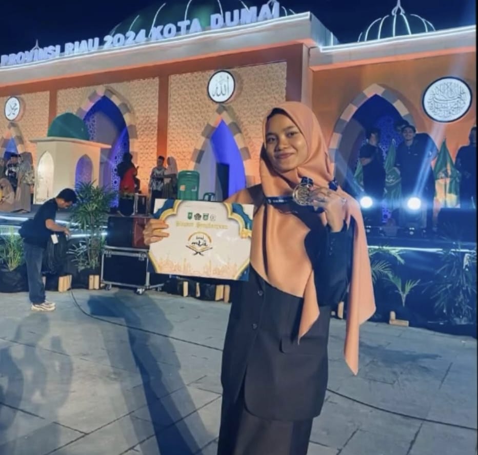 Bupati Rohil Apresiasi Putri Asal Sintong Yang Wakili Provinsi Riau dalam MTQ Tingkat Nasional ke-XXX di Kaltim