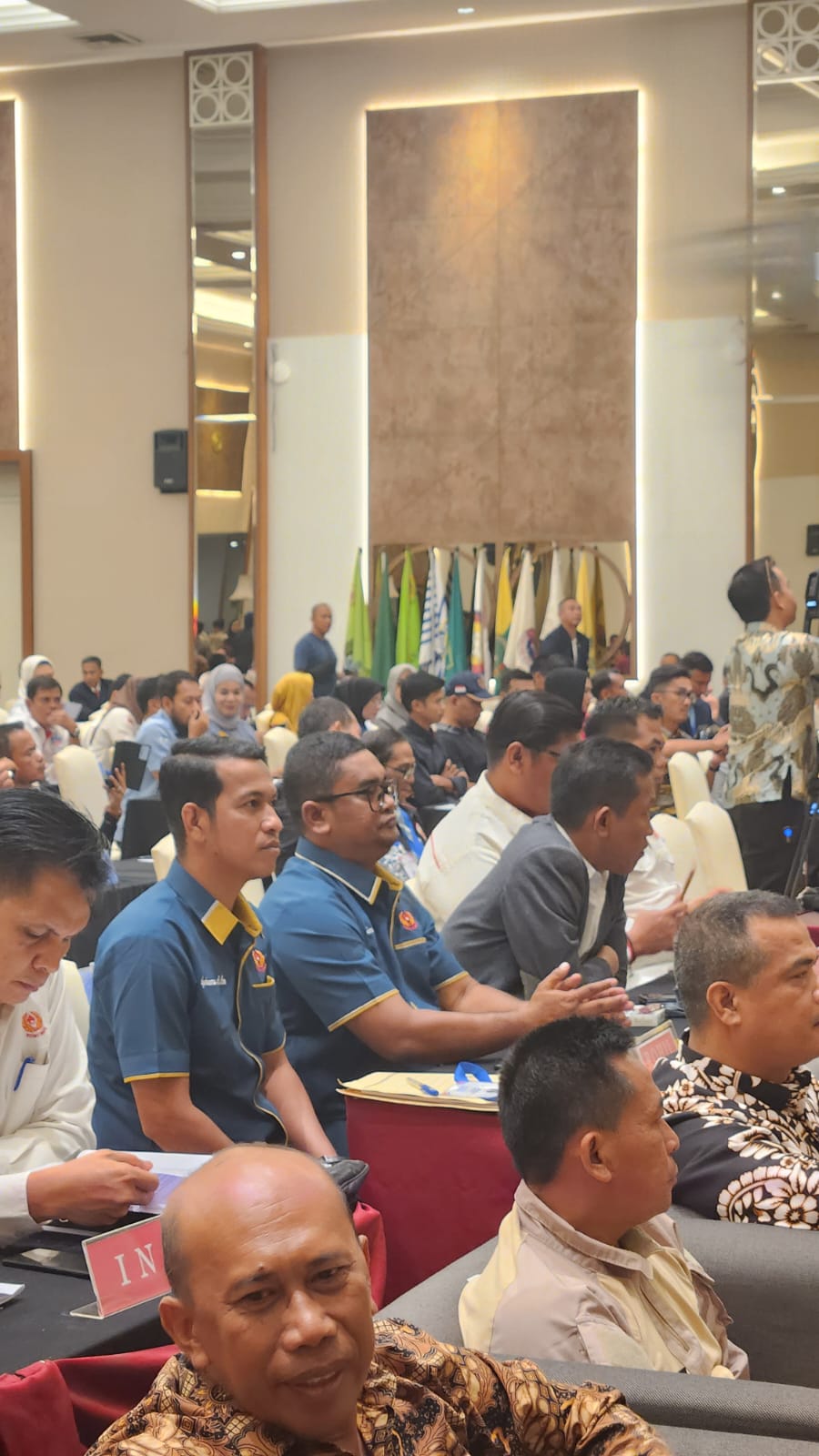 Ketua KONI Rohil Hadiri Raker KONI Prov Riau 2024
