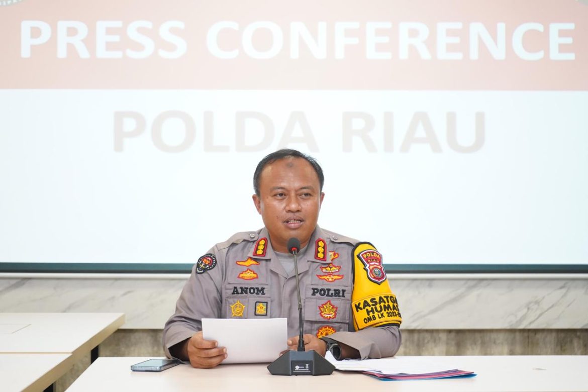 Polda Riau Sampaikan Capaian Kinerja Selama Bulan Juli, Kabid Humas ” Trendnya positif mengalami peningkatan dari tahun lalu “
