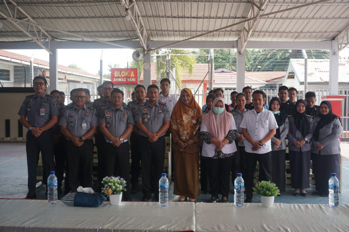 *Dalam Rangkaian Hari Pengayoman ke-79, Rutan Dumai Gelar Pemeriksaan Kesehatan Bagi Petugas dan Warga Binaan*