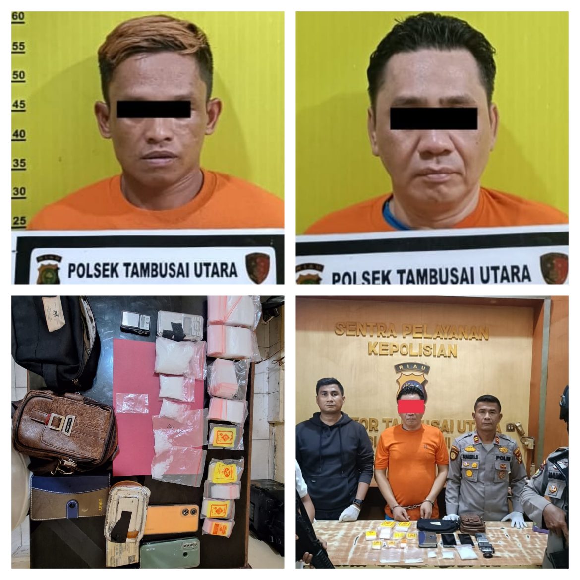 *Hasil Pengembangan‼️ Bandar Sabu di Rohul Berhasil Diciduk Polsek Tambusai Utara*