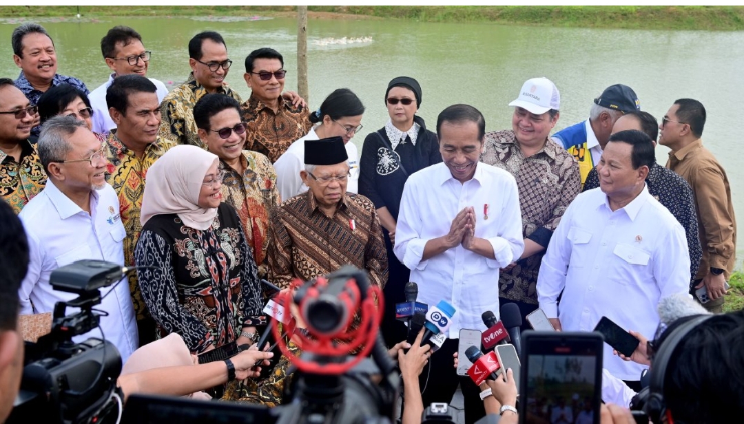 Presiden Jokowi dan Presiden Terpilih Prabowo Tegaskan Komitmen Lanjutkan Pembangunan IKN
