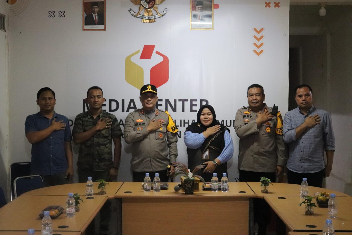 Jalin Silaturahmi, menyampaikan himbauan Kamtibmas baik sebelum, pada saat dan setelah Pilkada 2024
