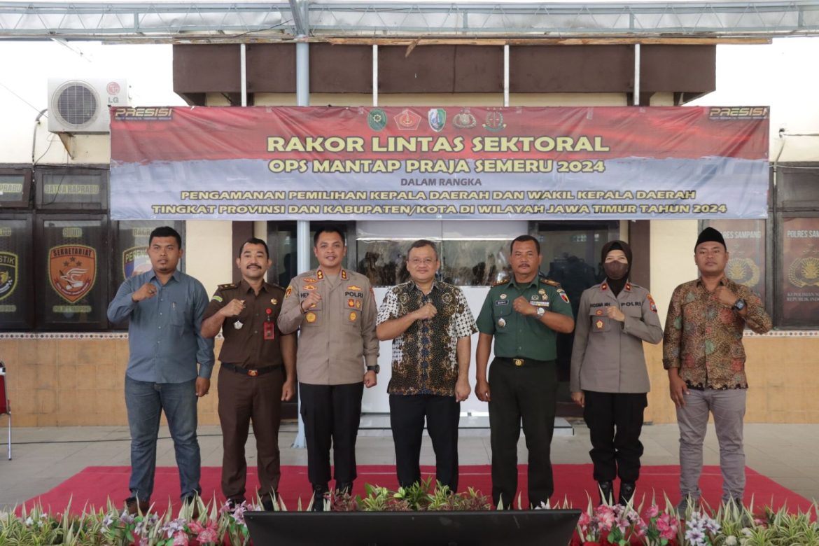 AKBP Hendro Sukmono Buka Rakor Lintas Sektoral Operasi Mantap Praja Semeru 2024 Di Kabupaten Sampang