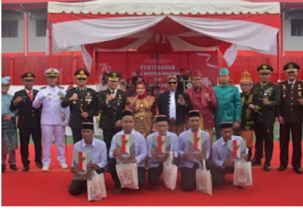 8 Napi Lapas Bengkalis dapat Remisi Bebas, Bupati Kasmarni Harapkan Jadilah Insan yang Baik