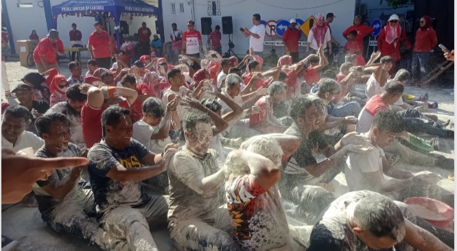 Dinas perhubungan (Dishub ) Kota Dumai bertabur Hadiah di acara 17 Agustus 2024.