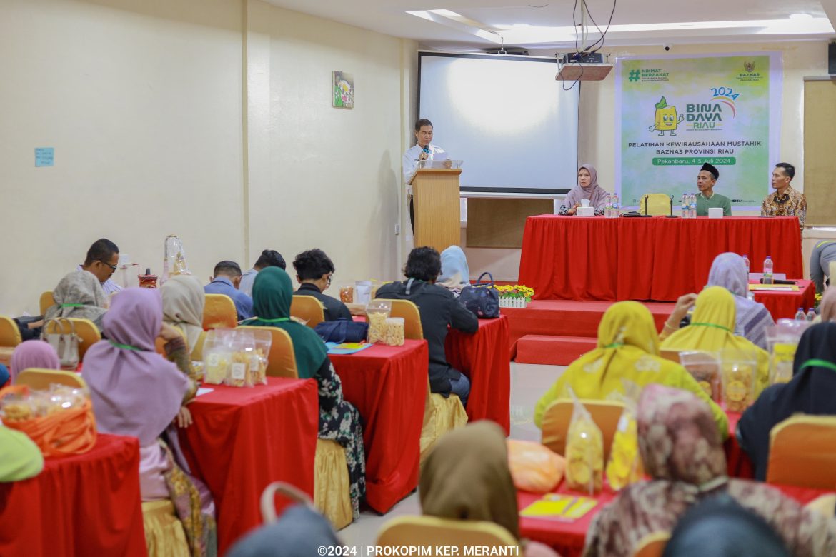 Baznas Taja Pelatihan Kewirausahaan Mustahik di Meranti