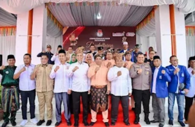 Resmi Mendaftar ke KPUD Kota Dumai Pasangan Paisal – Sugiarto PAS