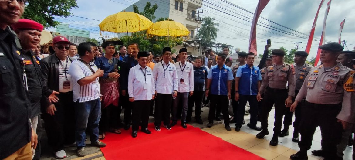 Polres Rohil Kerahkan 98 Personil PAM Pendafataran Cabup dan Cawabup Rohil H Bistamam-Jhony Charles