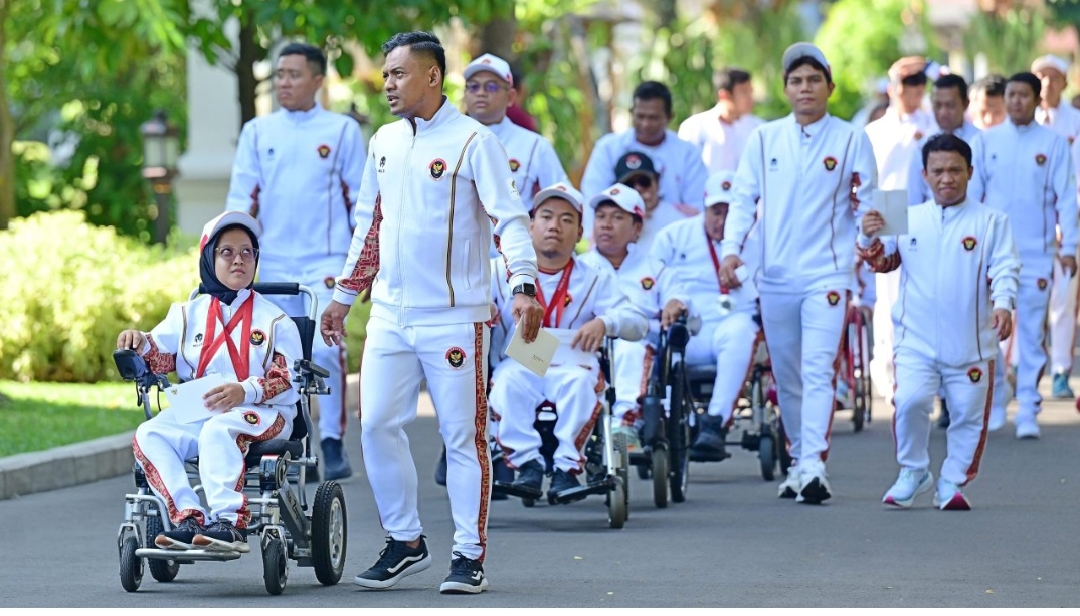 Presiden Jokowi Berikan Apresiasi kepada Atlet Paralimpiade Paris 2024