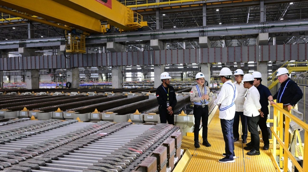 Resmikan Produksi Smelter PT Freeport Indonesia, Presiden Jokowi: Dorong Hilirisasi dan Penerimaan Negara