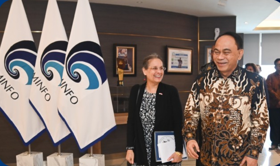Indonesia – AS Perkuat Kerja Sama Infrastruktur Diigtal dan Keamanan Siber