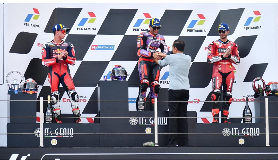 Apresiasi Penyelenggaraan Pertamina Grand Prix of Indonesia 2024, Presiden Jokowi: Sangat Baik