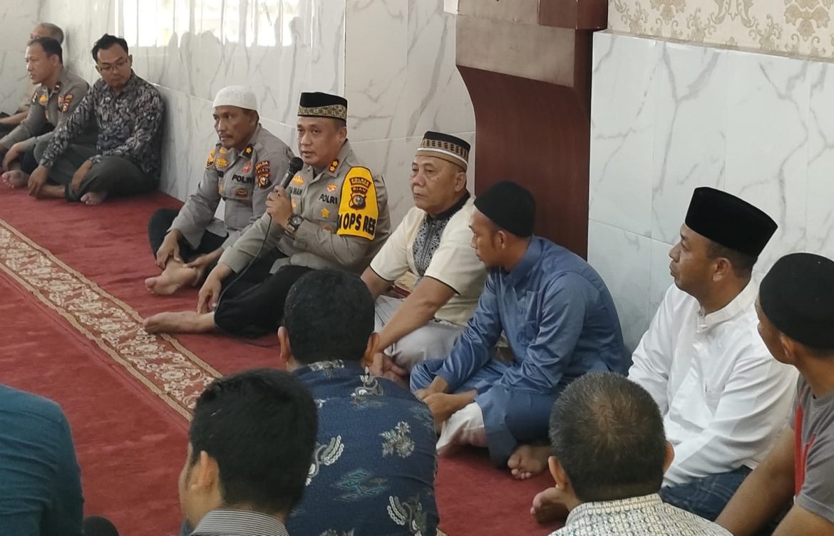 Cooling system AKBP Isa Imam Syahroni SIK.MH.Kapolres Rohil dalam Rangka Menyambut Pilkada Serentak Tahun 2024