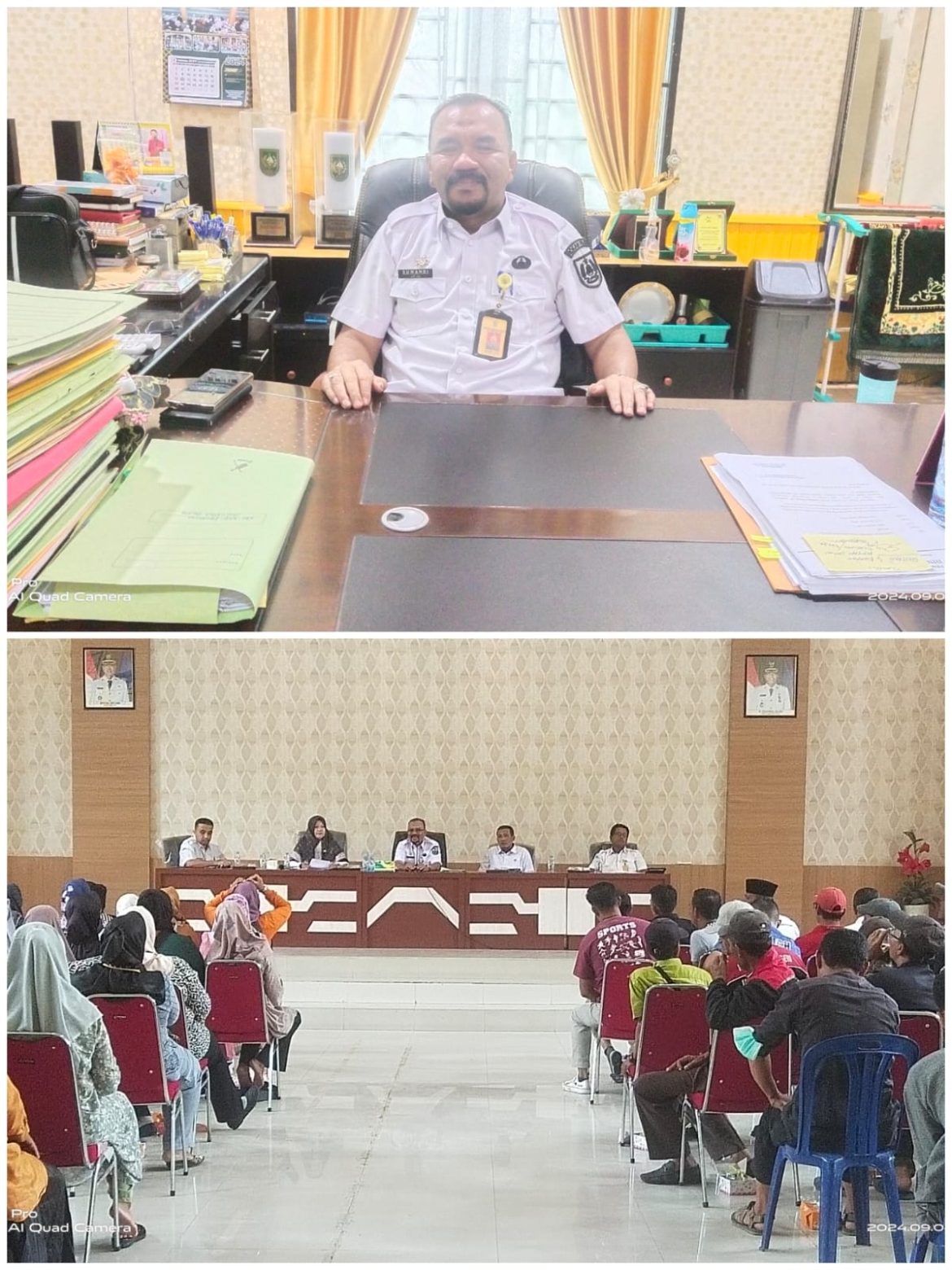 Kadis LH Suwandi Pimpin Rapat Bersama Tingkatkan Kinerja dan Persiapan Pesta Rakyat 
