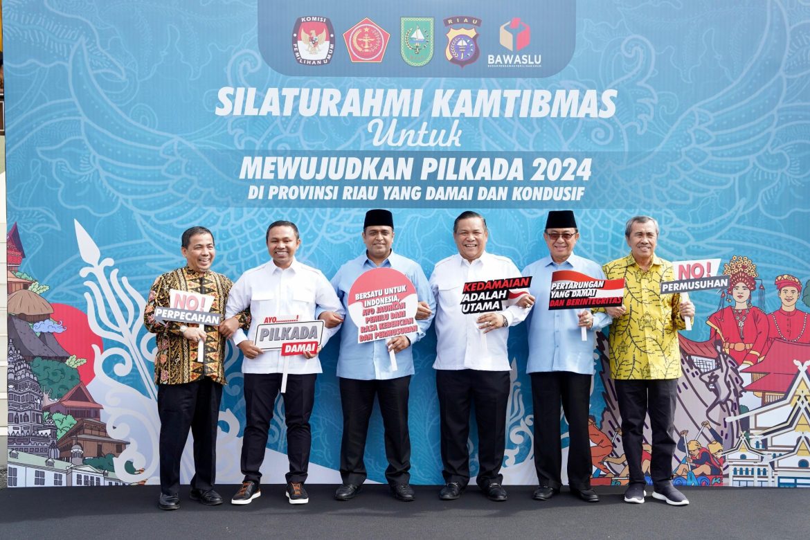 Jalin Silaturahmi, Kapolda Riau Ajak Paslon Ciptakan Pilkada yang Dami dan Meriah