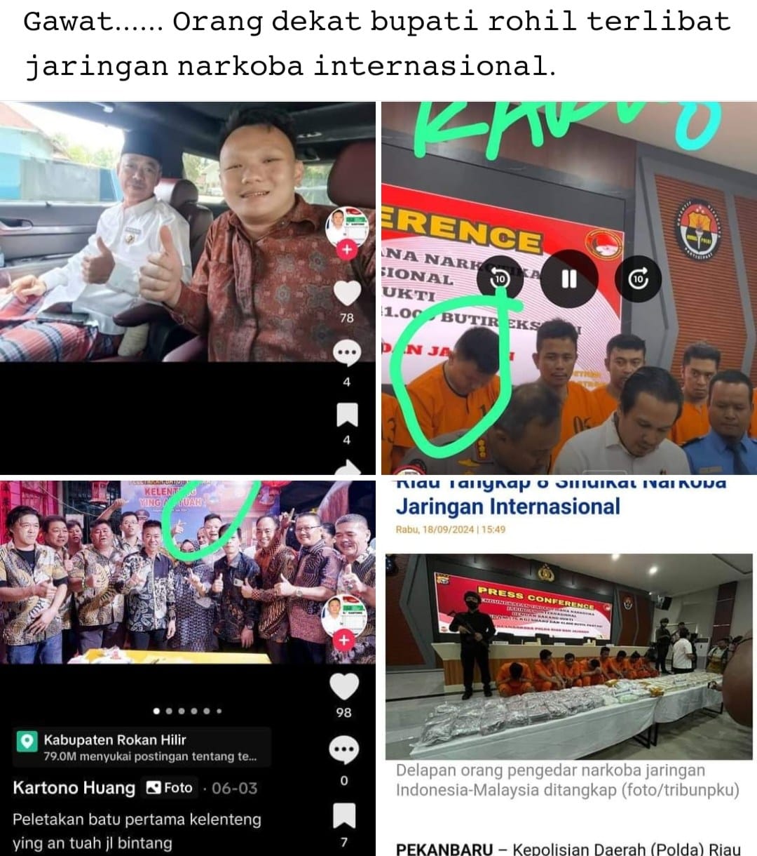 Tersangka Pengedar Sabu Jaringan Internasional Dikaitkan Dekat Dengan Bupati, Afrizal Sintong : Saya Dekat Dengan Semua Masyarakat