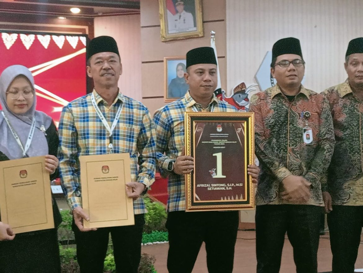 Asset Dapat Nomor Urut 1, Afrizal Sintong Sebut Sudah Sesuai Keinginan