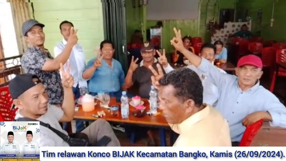 Relawan Konco H. Bistamam-Jhony Charles Kompak Nyatakan Kemenangan di Pilkada 2024