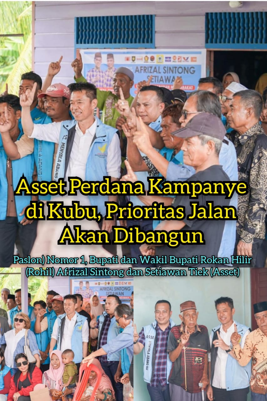 Asset Perdana Kampanye di Kubu, Prioritas Jalan Akan Dibangun