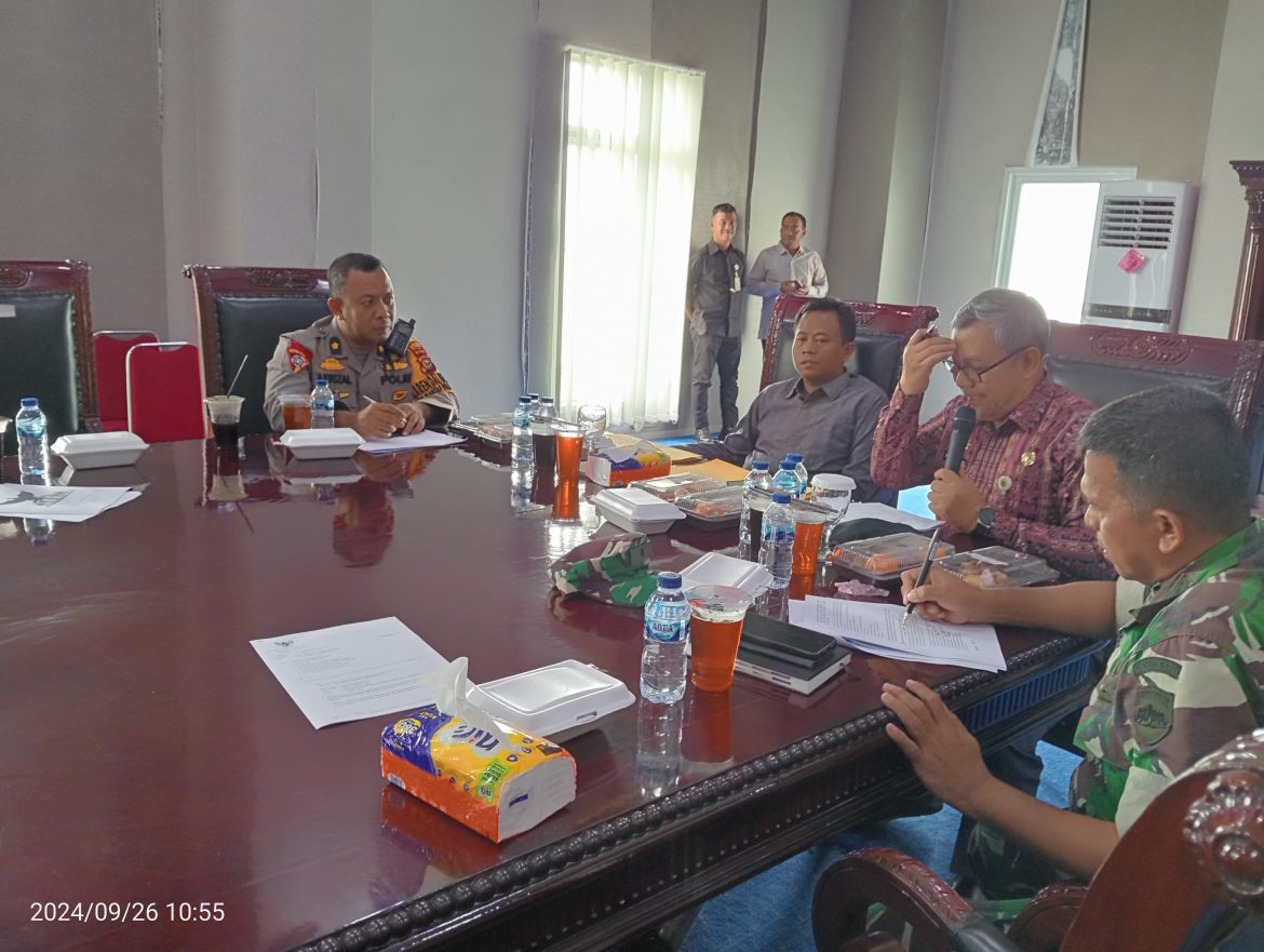 Pemkab Rohil Adakan Rapat Persiapan Pelaksanaan Hari Kesaktian Pancasila Tahun 2024