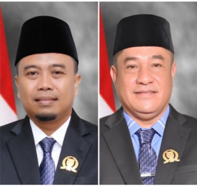 Agus Miswandi dan Johannes MP Tetelepta Dilantik Menjadi Ketua dan Wakil Ketua DPRD Dumai