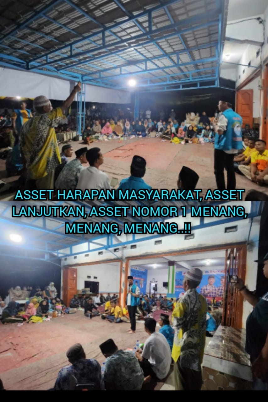 Ramai -ramai Orang Pujud Pasang Badan Menangkan Asset Demi Lanjutkan Pembangunan