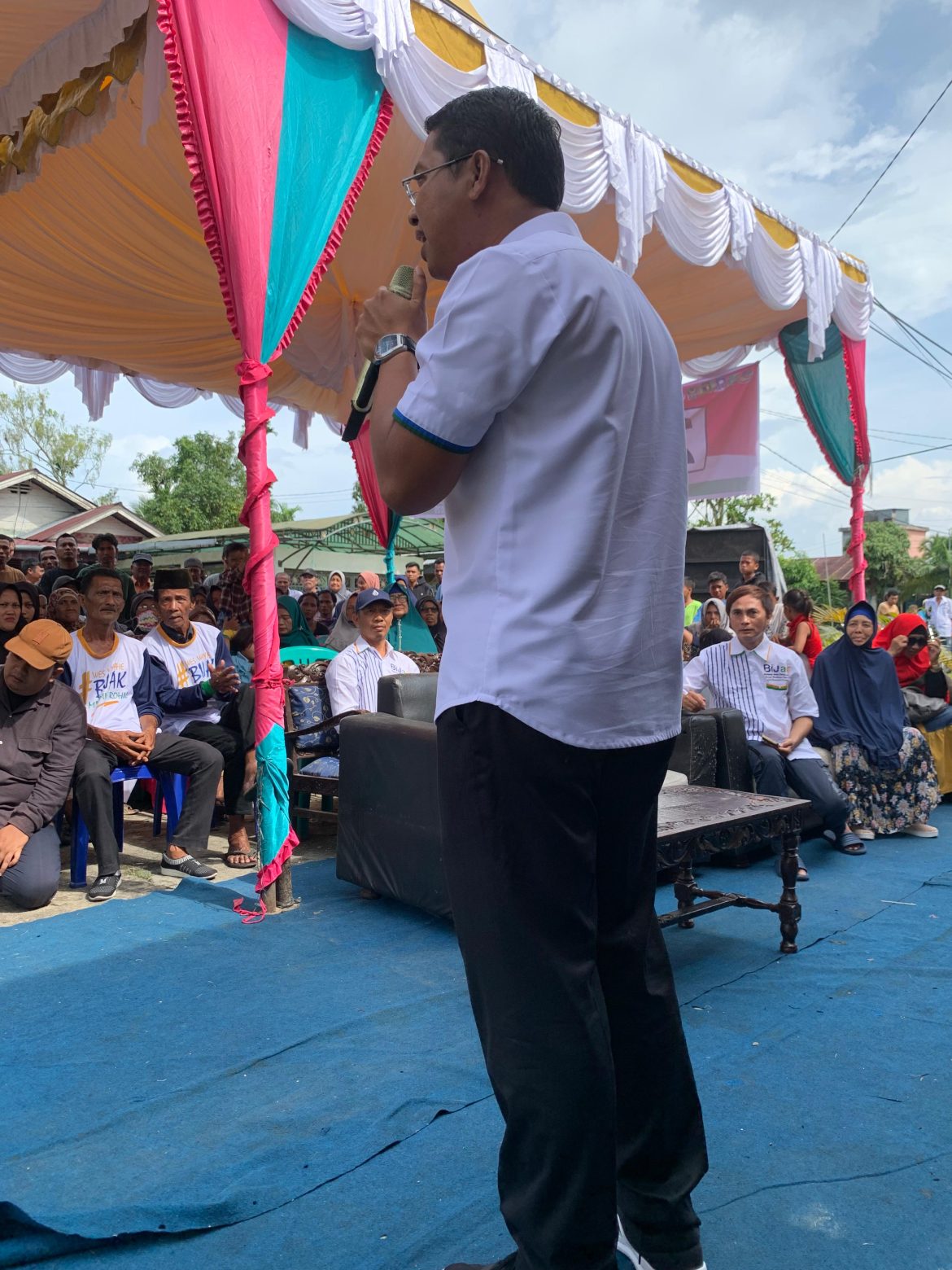 Kampanye Dialogis di Bagansiapiapi: Paslon Bijak Tegaskan isu Pemindahan Ibukota Udah Tidak Zamannya lagi