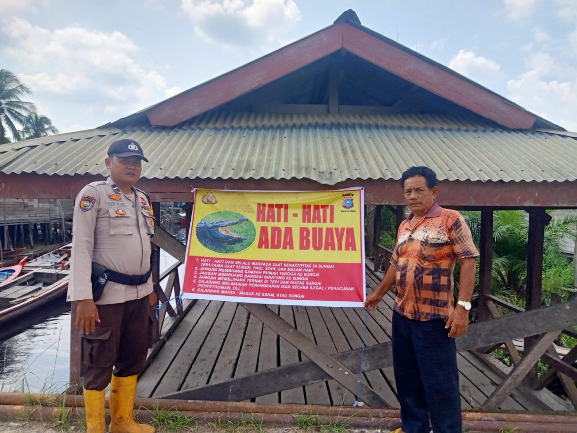 Kapolres Rohil Benarkan Adanya Warga yang diterkam Buaya di Perairan Sungai Nyamuk kec.Sinaboi.