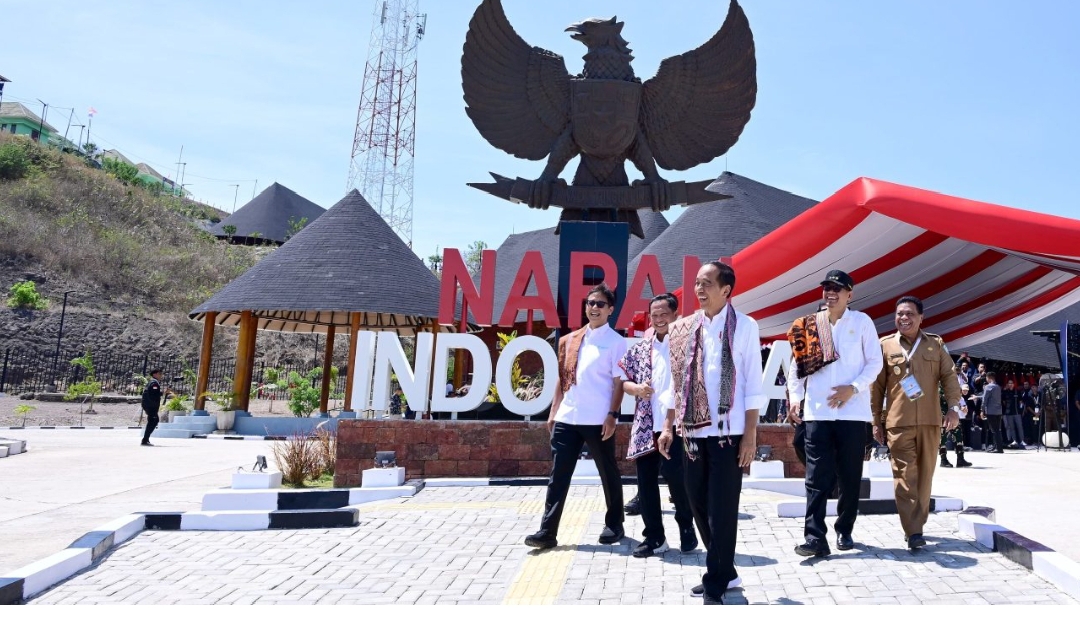 Resmikan 7 PLBN Terpadu, Presiden Jokowi Tegaskan Perbatasan Sebagai Wajah Indonesia