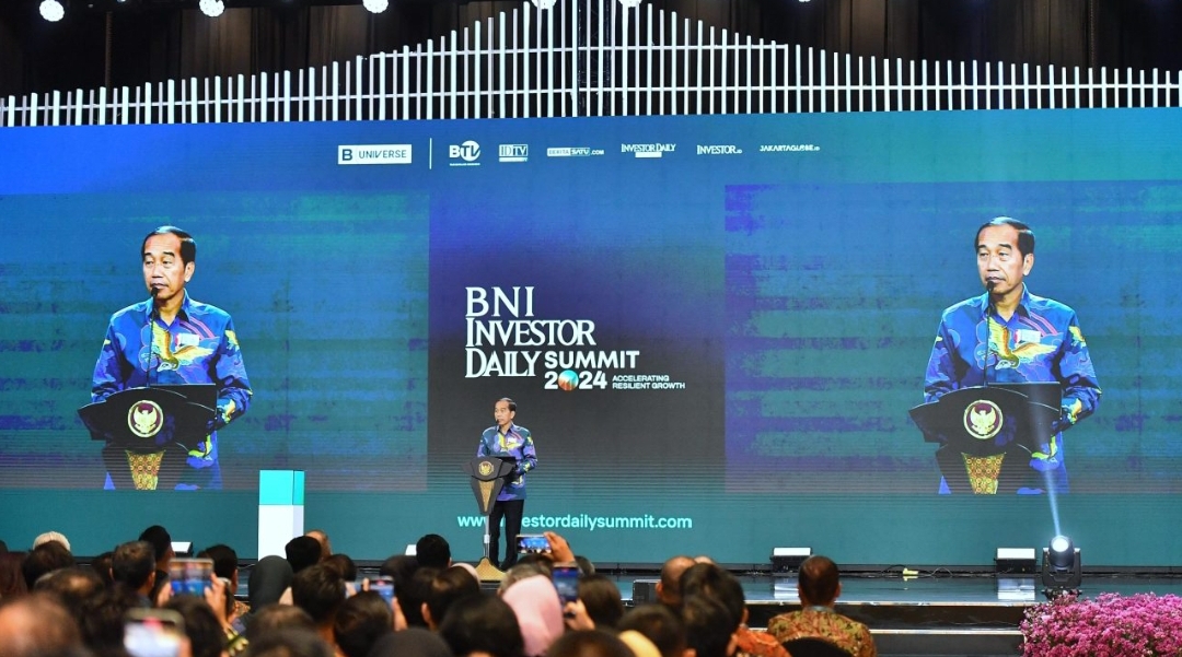 Buka BNI Investor Daily Summit 2024, Presiden Optimistis Indonesia Siap Jadi Kekuatan Ekonomi Baru Asia