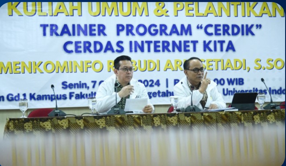 Menkominfo Dorong Generasi Muda Cerdas Berinternet