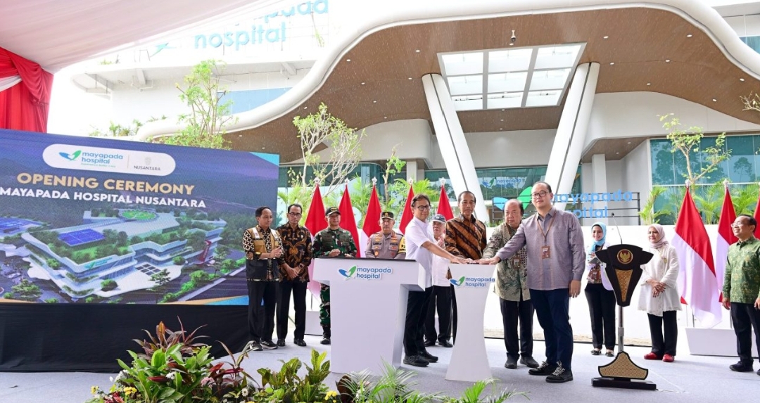 Resmikan Mayapada Hospital Nusantara di IKN, Presiden Jokowi: Bagian Daya Tarik Investor dan Masyarakat